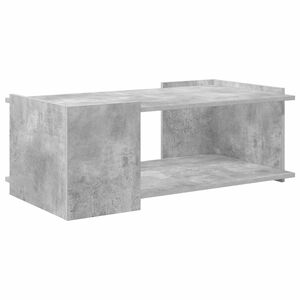 vidaXL Kava Stol Betonska siva 90 x 50 x 33 cm Konstruirano drvo