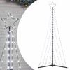 vidaXL LED božićno drvce 339 LED hladno bijelo 182 cm