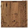 vidaXL Zidni TV ormarić staro drvo 100x30x30 cm konstruirano drvo