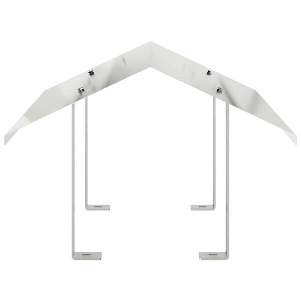 vidaXL Dimnjački poklopac Srebrno 50 x 60 x 37 cm Nehrđajući čelik