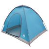 vidaXL Kamping &scaron;ator s krovom Plava 190 x 140 x 105 cm