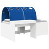 vidaXL Krevet s tunelom 4 pcs Artisian hrast i plava Konstruirano drvo