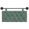vidaXL Držeće uzglavlje Zidne Morska zelena 90 x 55 x 7 cm Bar&scaron;un