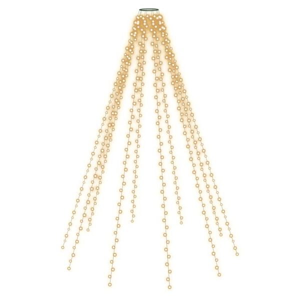 vidaXL Mrežasta svjetla za božićno drvce s 500 LED žarulja 500 cm