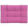vidaXL Jastuk za palete ružičasti 120 x 80 x 12 cm od tkanine