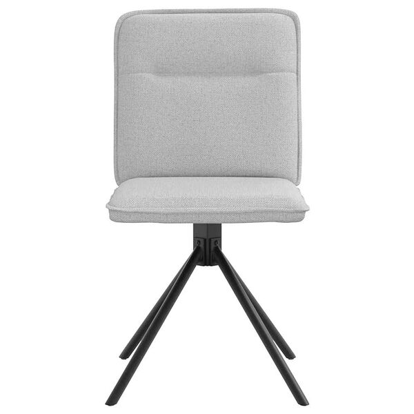 vidaXL Blagovaonske stolice od tkanine 2 kom oblačnosive