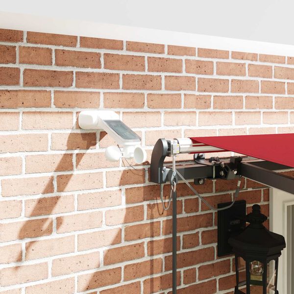 vidaXL Tkanina za tende s Crvena 400 &times; 300 cm Poliester