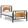 vidaXL Okvir za krevet metalni 90 x 200 cm