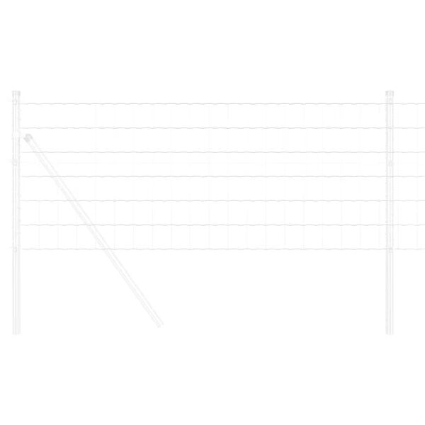 vidaXL Euro ograda 0,8 x 25 m Željezo prekriveno PVC-om