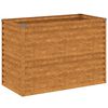 vidaXL Povi&scaron;ena vrtna gredica 100x50x69 cm Corten čelik
