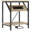 vidaXL Noćni ormar Sonoma hrast 38 x 30 x 48 cm Konstruirano drvo