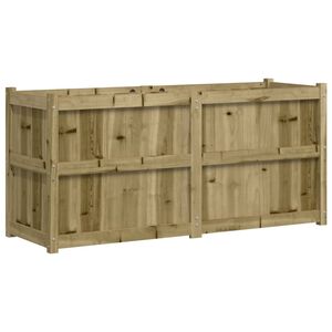 vidaXL Vrtna sadilica 150 x 50 x 70 cm od impregnirane borovine