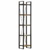 vidaXL Police za knjige s 5 razina 40x30x180 cm od obnovljenog drva