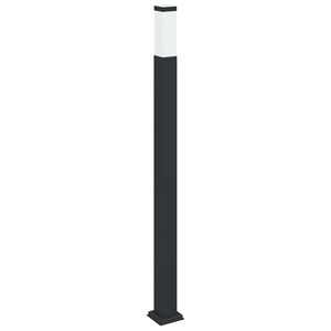vidaXL Stupić za svjetlo 110 cm Crna IP44