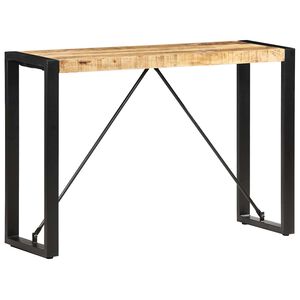 vidaXL Konzolni stol 110 x 35 x 76 cm od masivnog drva manga