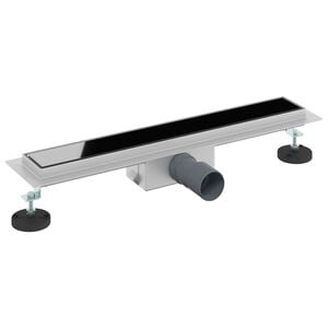 vidaXL Odvod za tu&scaron; s Dječjim pokrivačem Crna 50 cm