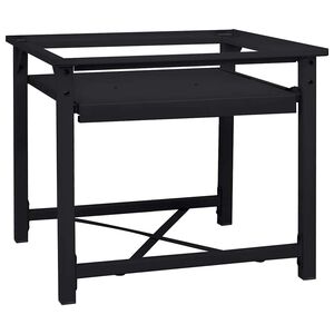 vidaXL Pedestal za perilicu rublja Crna 60 x 56 x 52 cm Čelik