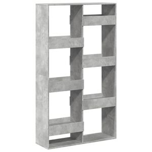 vidaXL Regal za knjige boja betona 100x33x175 cm konstruirano drvo