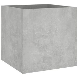 vidaXL Sadilica siva boja betona 40 x 40 x 40 cm od konstruiranog drva