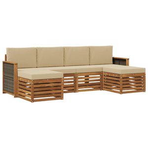 vidaXL Setovi sofa Čvrsto drvo akacije