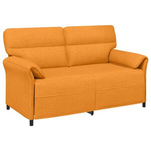 vidaXL Sofa za dvije osobe 2-sjedalo Tamno žuta 158 x 83 x 95 cm