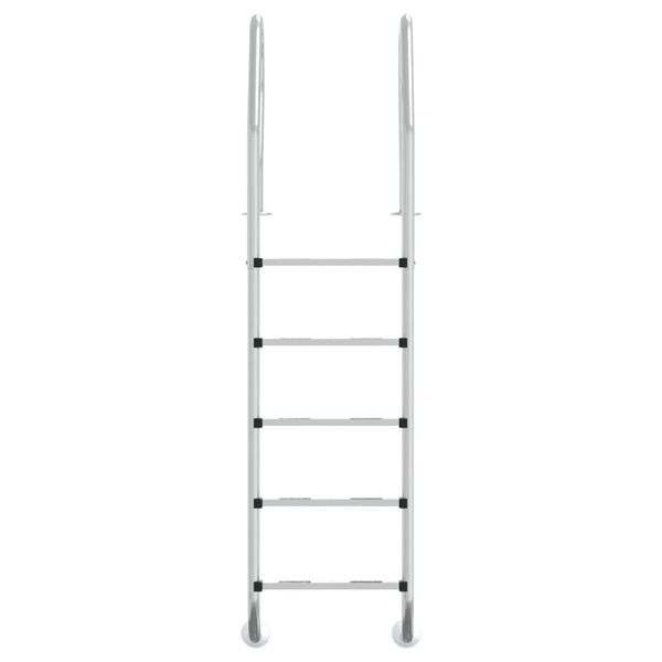 vidaXL Ljestve za bazen 54 x 38 x 211 cm od nehrđajućeg čelika 304