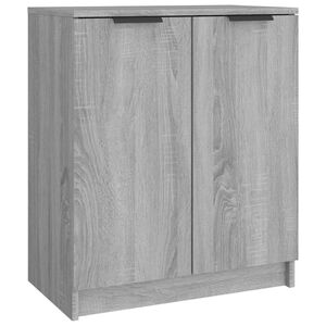 vidaXL Ormarić za cipele sivi hrast 59 x 35 x 70 cm konstruirano drvo