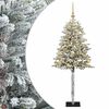vidaXL Umjetno božićno drvce s kuglicama 120 cm 150 LED lampica