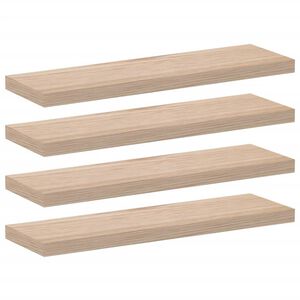 vidaXL Plutajuće police 4 kom 80x23,5x4 cm od konstruiranog drva