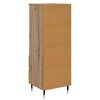 vidaXL Highboard Umjetnički hrast 40 x 36 x 110 cm Konstruirano drvo