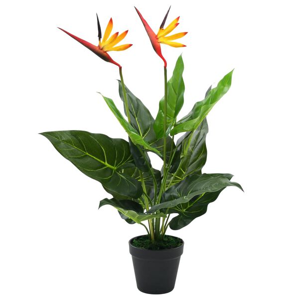 vidaXL Umjetna biljka rajska ptica Strelitzia reginae 66 cm