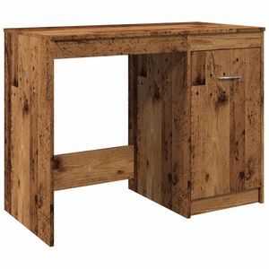 vidaXL Radni stol boja staro drvo 100 x 50 x 76 cm od iverice