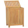 vidaXL Ko&scaron;ara za rublje 50 x 35 x 60 cm od masivne tikovine