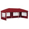 vidaXL Rastezljivi &scaron;ator za zabave 575 x 289 x 245 cm Tamno crvena