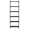 vidaXL Regal za knjige sa 6 razina crni 60x30x188 cm konstruirano drvo