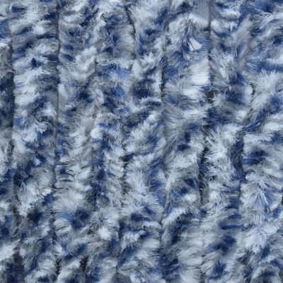 vidaXL Zastor protiv muha plava i bijeli 100 x 230 cm od šenila