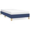vidaXL Okvir za krevet bez madraca plava 90x190cm od tkanine