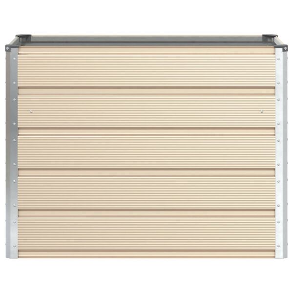 vidaXL Sadilica Slonovača 480 x 50 x 45 cm Cinkani čelik