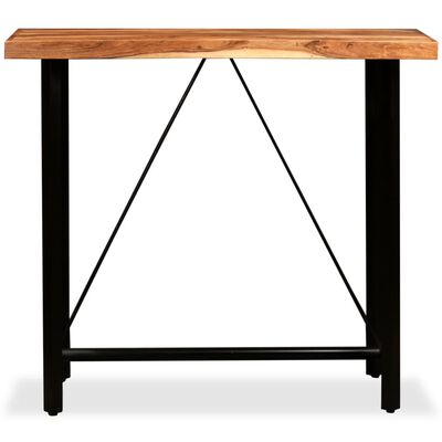 vidaXL Barski stol od masivnog bagremovog drva 120 x 60 x 107 cm