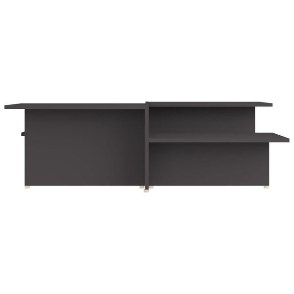 vidaXL Stolići za kavu 2 kom sivi 111,5 x 50 x 33 konstruirano drvo