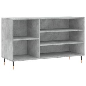 vidaXL Ormarić za cipele boja betona 102x36x60 cm konstruirano drvo