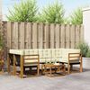 vidaXL Set vanjskih sofa s jastukom 7 pcs Prirodna i krem