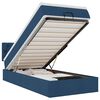 vidaXL Otomanski krevet s madracem plavi 100x200 cm tkanine