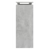 vidaXL Konzolni stol boja betona 102 x 30 x 80 cm konstruirano drvo