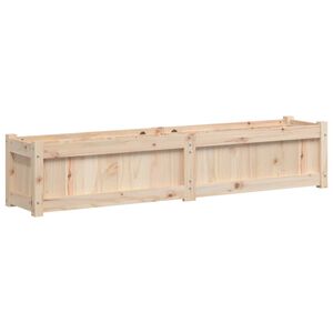 vidaXL Vrtna sadilica 150 x 31 x 31 cm od masivne borovine