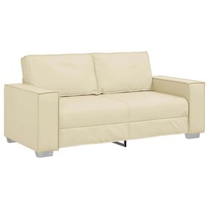 vidaXL Sofa Krema 180 x 80 x 84 cm tkanina