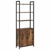 vidaXL Ormarić za knjige 6 razina 60 x 24 x 161 cm Konstruirano drvo