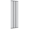 vidaXL Mrežasta zavjesa za vrata protiv insekata Crna 70 x 220 cm