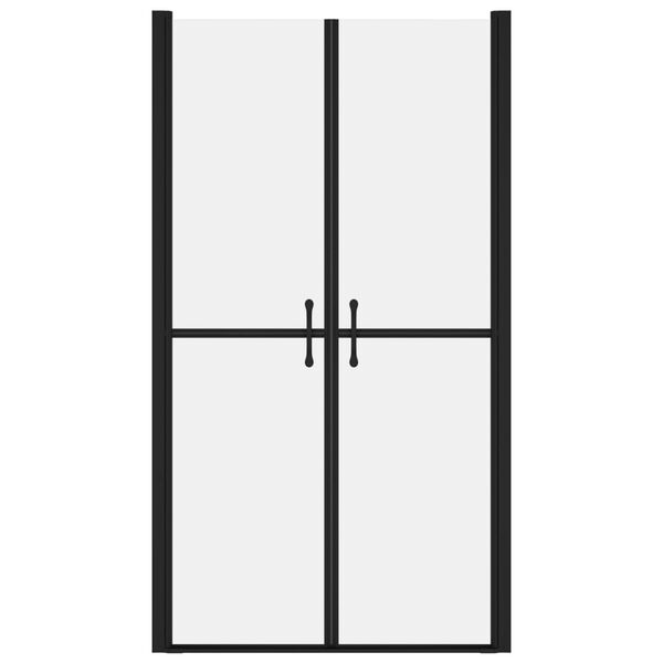 vidaXL Vrata za tu&scaron;-kabinu matirana ESG (98 - 101) x 190 cm