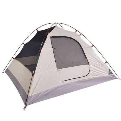 vidaXL Kupolasti šator za kampiranje za 3 osobe zeleni vodootporni